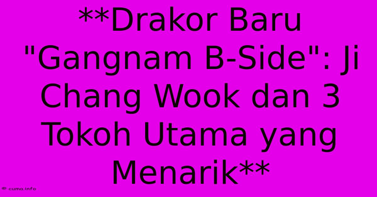 **Drakor Baru **Drakor Baru